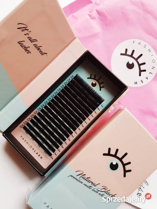 Paletka rzęs Fashion Lash Natural Black 007mm Toruń
