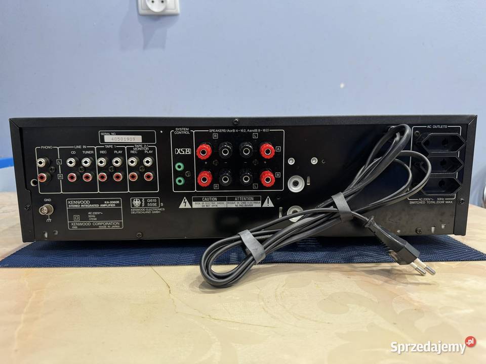Kenwood Stereo Integrated Amplifier KA2060R Łapy