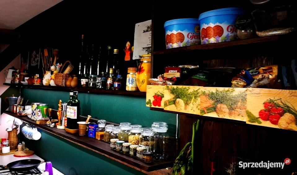 Regał drewniany rustykalny półka drewniana loft Radków