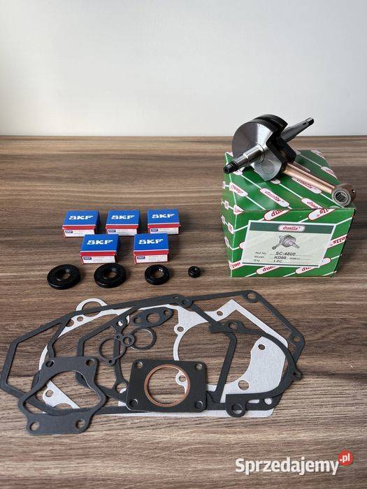 NOWY KOMPLETNY WAŁ KORBOWY DUELLS ŁOŻYSKA