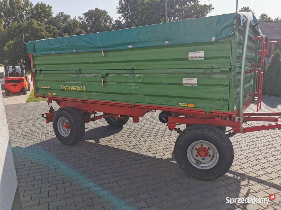 Wywrot 3 strony przyczepa rolnicza 6 ton PRONAR Borzęcice sprzedam