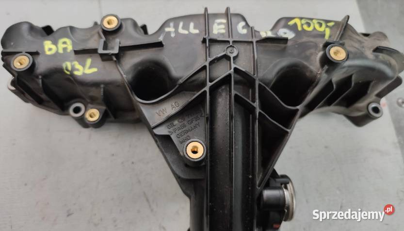 Kolektor ssący VW 03L129711BA Pozostałe świętokrzyskie