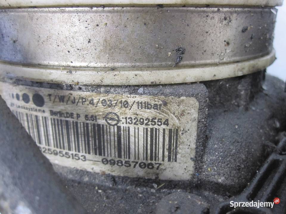 OPEL ASTRA III H pompa wspomagania 13292554 osobowe świętokrzyskie Kielce