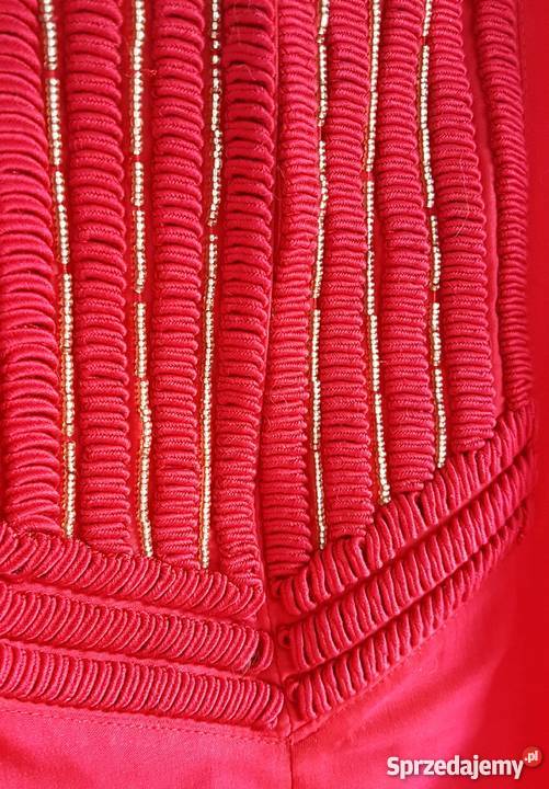 Nowa bluzka koszulka HM 42 XL czerwona tunika czerwony