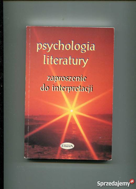 Psychologia literatury Zaproszenie do Pozostałe sprzedam