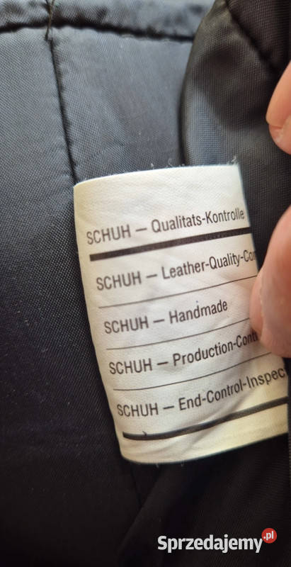 Vintage SCHUH skórzane spodnie motocyklowe 40 Odzież motocyklowa Gryfice