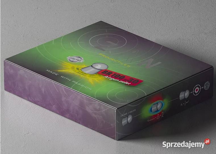 śrut Airgun Pellets ZAN Projectiles BR100 Lead sprzedam