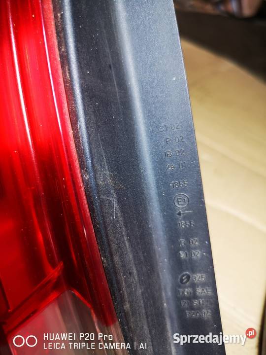 Lampa tyl LewaPrawa BMW 7 E65 E66 Kościan
