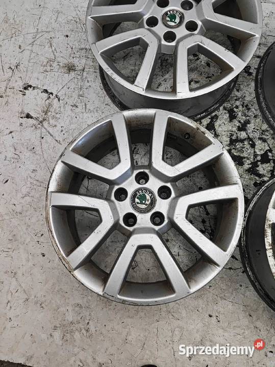 Skoda Yeti 5L FELGI ALUMINIOWE R17 7JX17 5X112 lubelskie Opole Lubelskie sprzedam