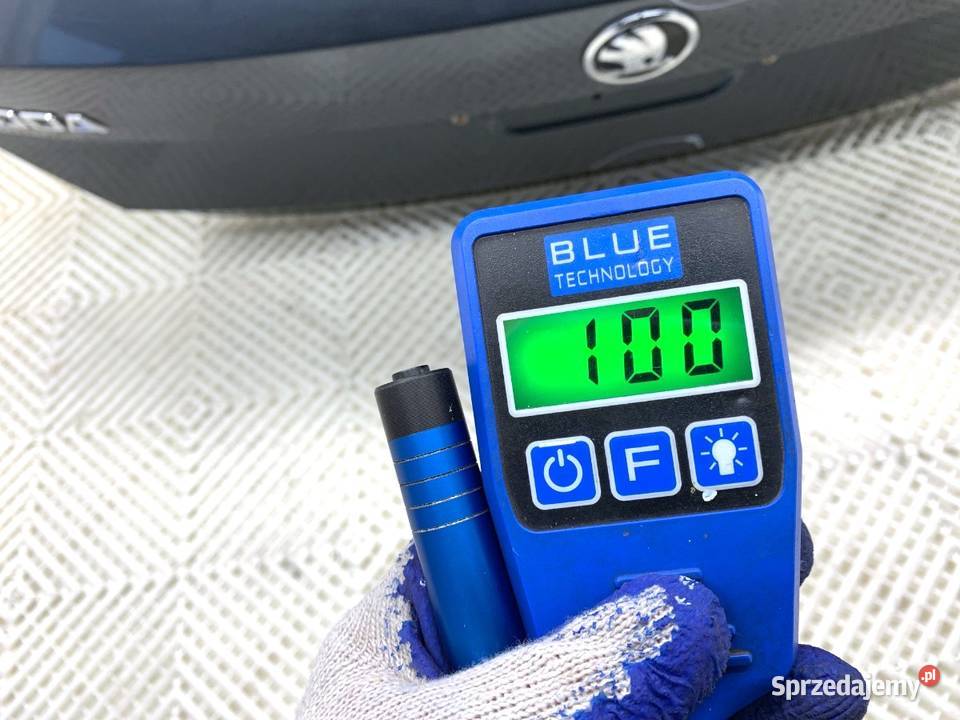 KLAPA TYŁ SKODA FABIA III Hatchback TYLNA