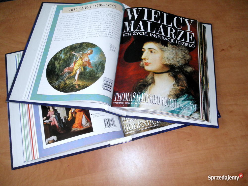 WIELCY MALARZE 165 zeszytów w 11 segregatorach Słupsk