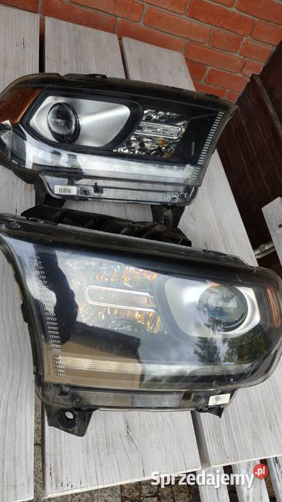 Lampy Dodge Durango biled czarne drl