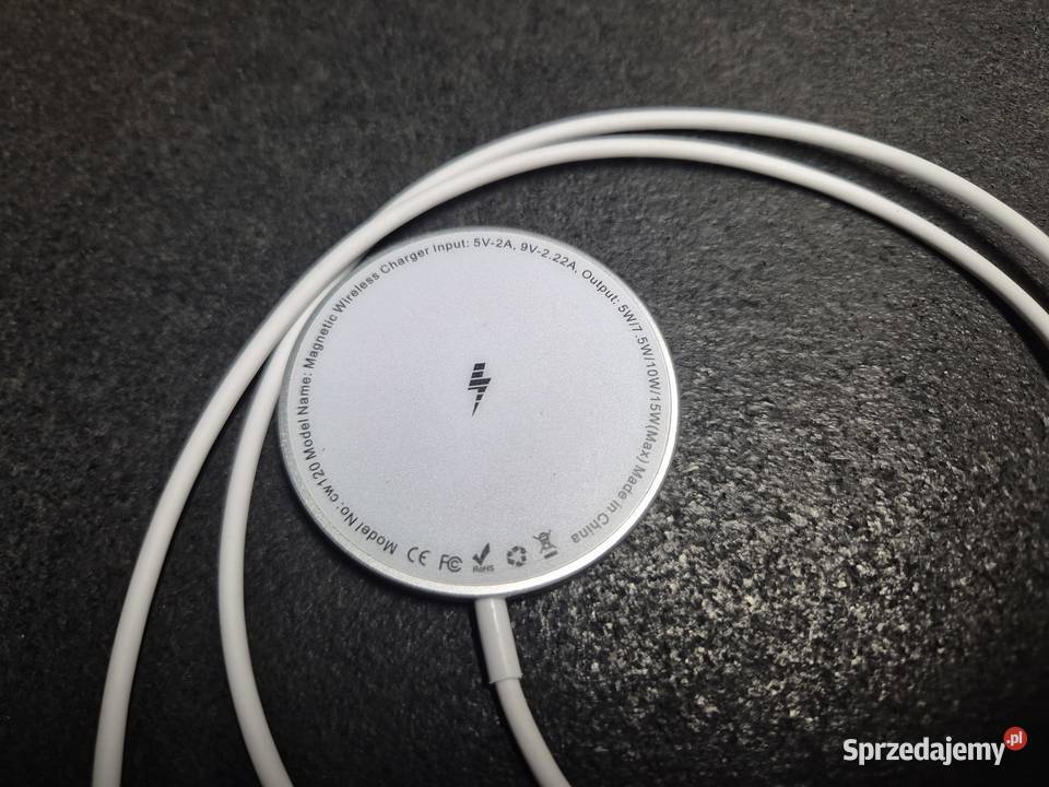 Ładowarka bezprzewodowa z magnetycznym sprzedam