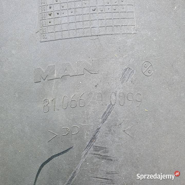 MAN 14224 OBUDOWA WENTYLATORA CHŁODNICY TUNEL Bieleń