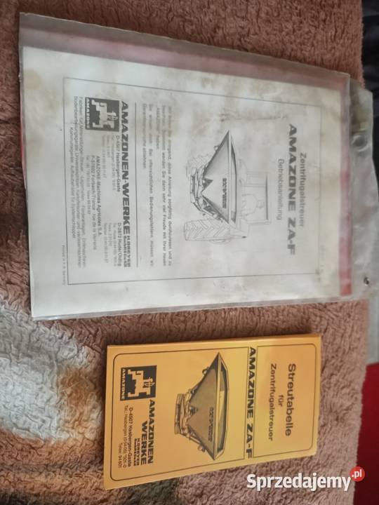 Rozsiewacz nawozu Amazone Zaf 603 604R Stan Tarnogród