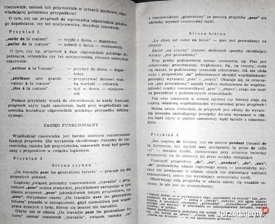 Stosowanie przyimka w języku francuskim Bertold Chełm