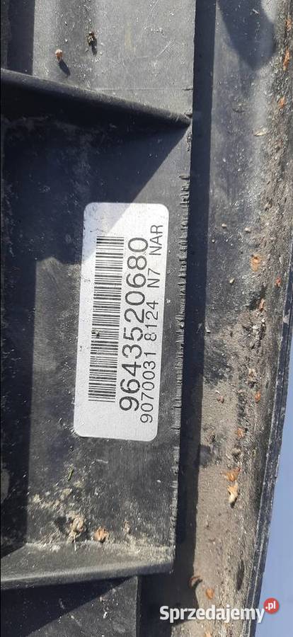 PAS PRZEDNI WZMOCNIENIE WENTYLATOR CITROEN XSARA dolnośląskie Siechnice