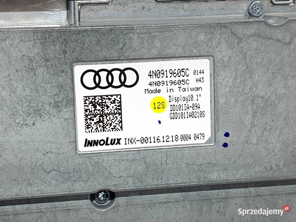 WYŚWIETLACZ AUDI A8 D5 4N0919605C EKRAN MONITOR osobowe podkarpackie sprzedam