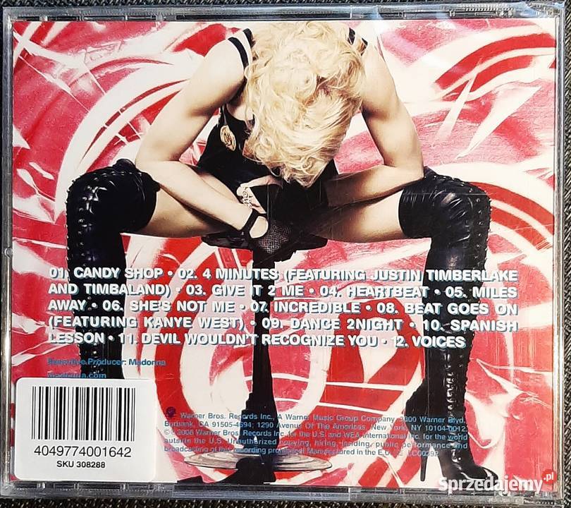 Album CD MADONNA Album Hard Candy CD Katowice
