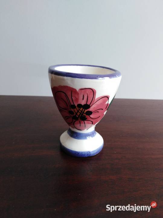 Porcelanowy kieliszek na jajko Porcelana i szkło podkarpackie