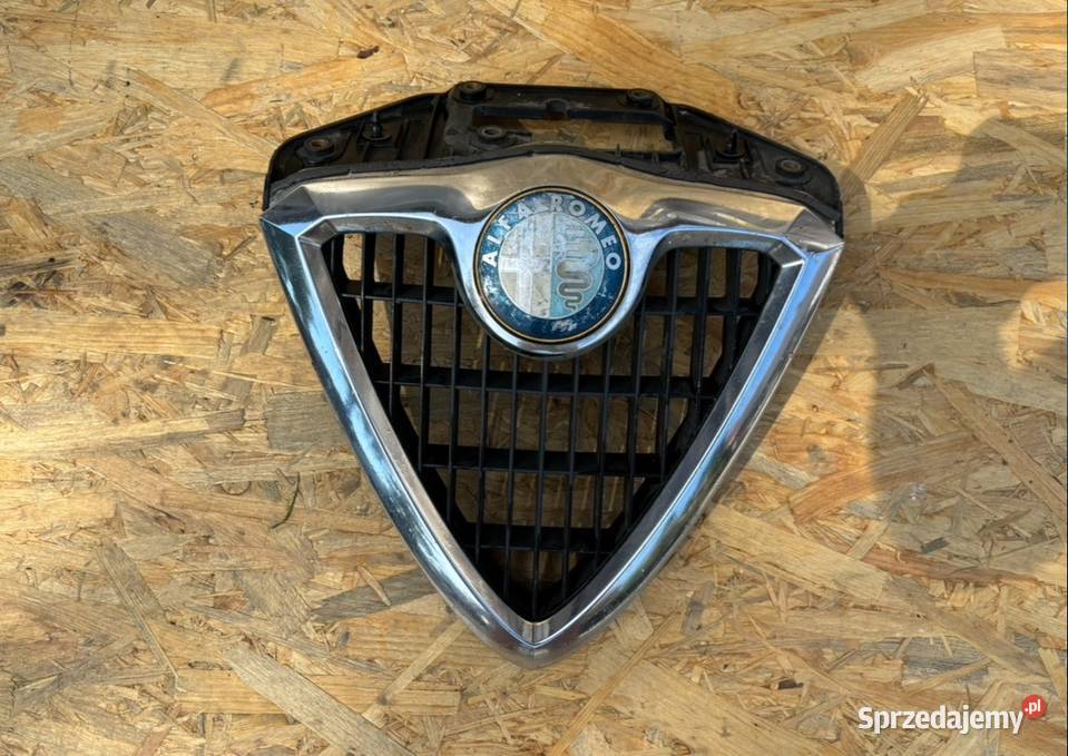 ALFA ROMEO 156 GRILL ATRAPA EMBLEMAT 156017393 Międzychód