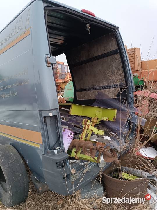 Ściana boczna słupek poszycie podłoga Ducato Samochody na części Lublin