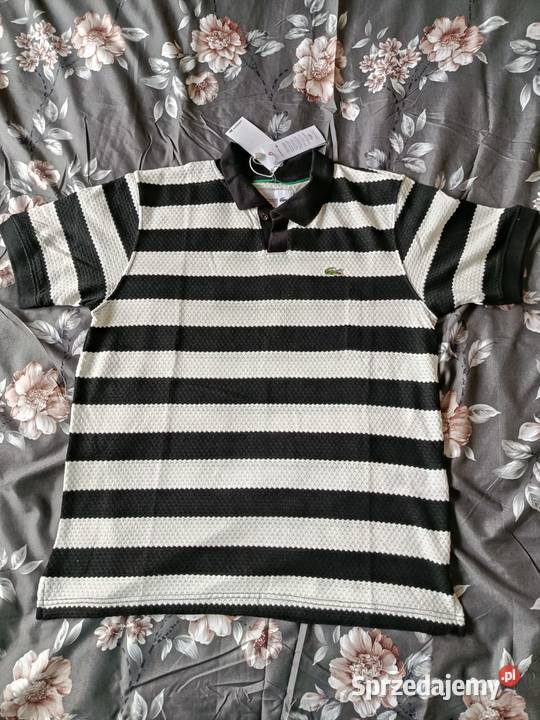 Koszulka polo Lacoste gruba sweterkowa bawełna podlaskie Białystok sprzedam