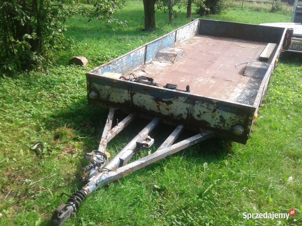 Przyczepa Przyczepka Laweta 38m ALBE BERNDES burtowe Skawina