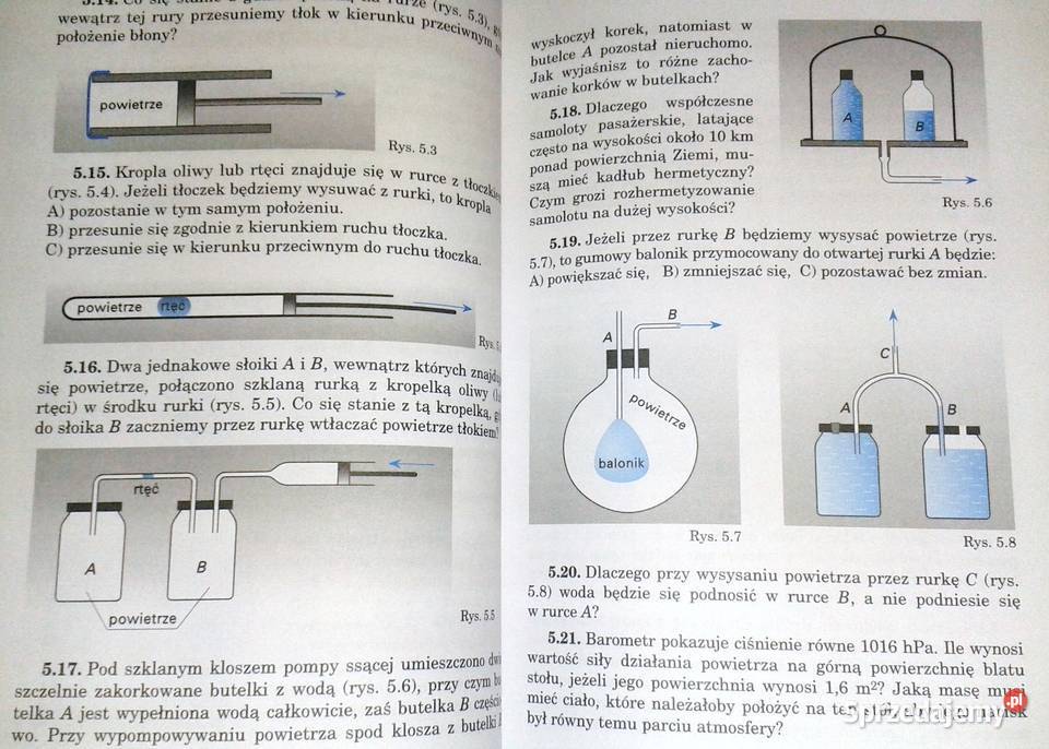 Fizyka Zbiór zadań Romuald Subieta miękka Chełm sprzedam