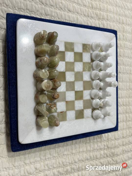 Szach z kamienia naturalnego