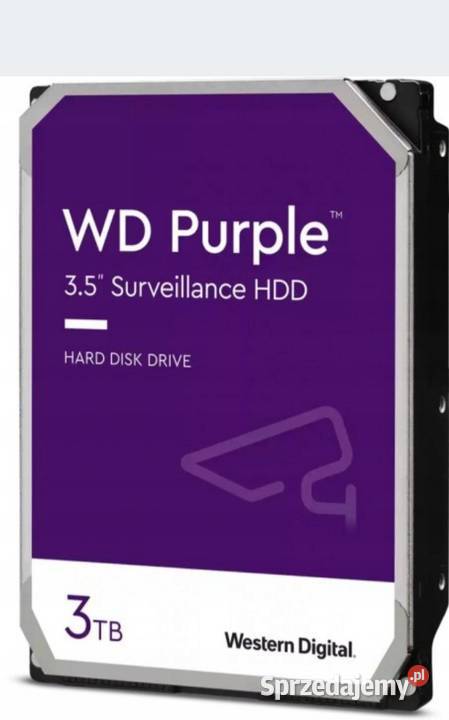 Dysk WD Purple 3TB SATA 35 WD30PURZ do Tomaszów Lubelski