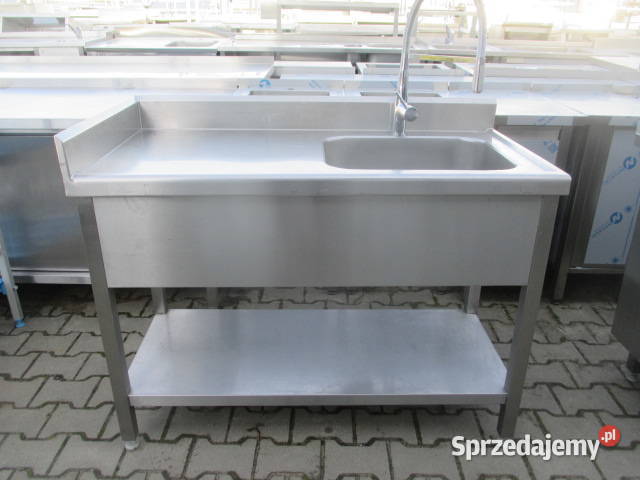 Zlew Gastronomiczny 1 Komorowy Z Półką 1206085 Gastronomia Ostrów Wielkopolski