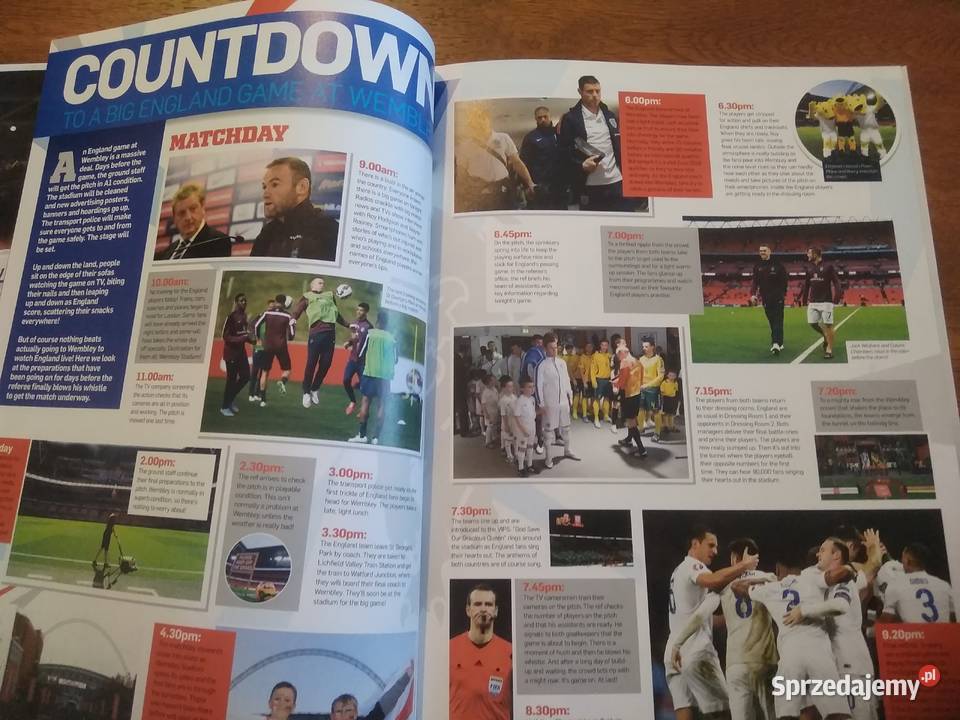 England Annual 2016 Football książka piłka nożna Kwidzyn