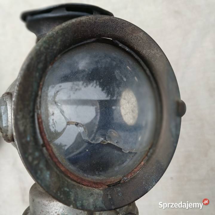 Stara lampa karbidowa lampka
