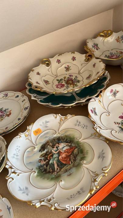 Patera miska ze szkła kryształowego