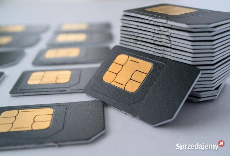 Zarejestrowana Polska karta sim Warszawa