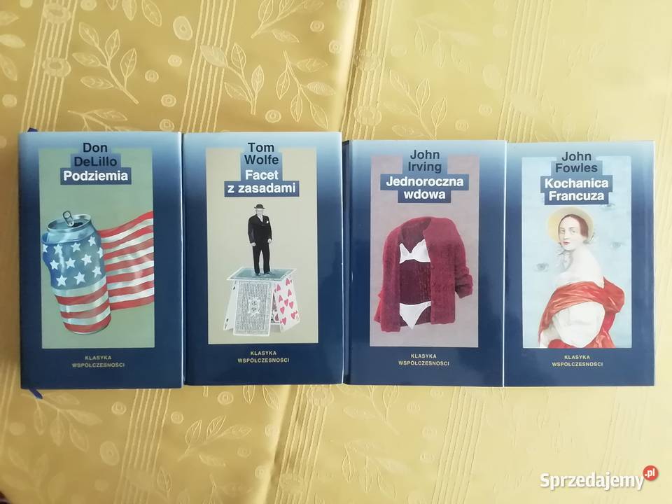 Klasyka współczesności 4 tomy Irving DeLillo Radom sprzedam