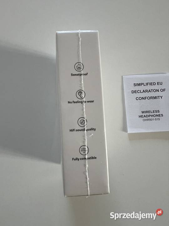 Nowy Bezprzewodowe Słuchawki ACER OHR503 Szary Warszawa