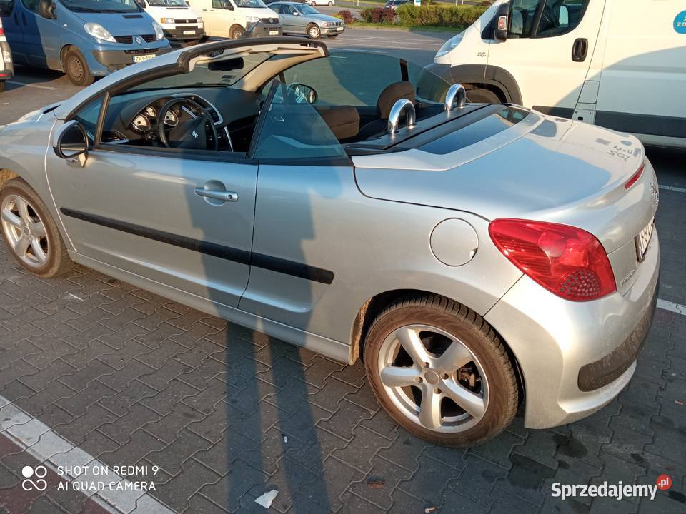 Peugeot 207 cc 16 hdi nieuszkodzony 207 CC Gorzów Wielkopolski