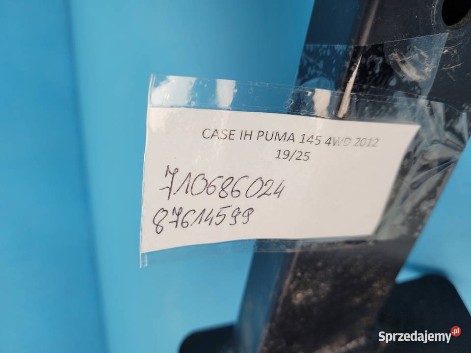 CASE IH PUMA 145 12r ZESTAW UCHWYT WSPORNIK POD Kabina i karoseria Kolno