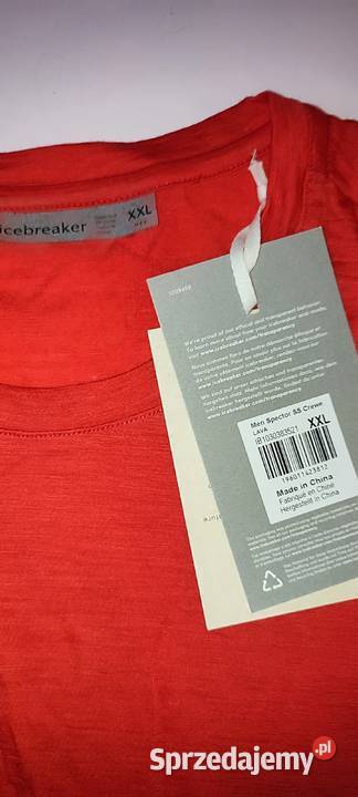 Icebreaker men spector SS crewe XXL Lubraniec sprzedam