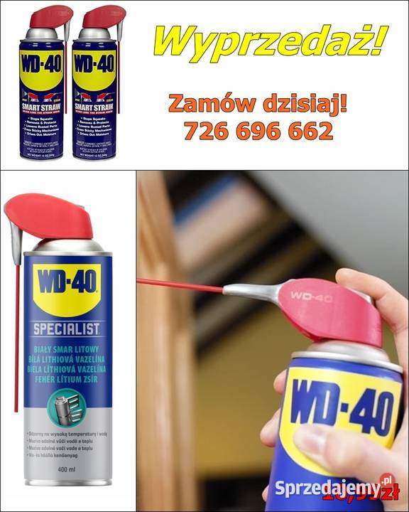 WD 40 zdj z aplikatorem i bez Bytom