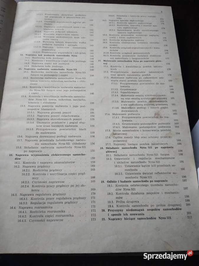 Naprawa samochodów Nysa 521 E Bańczak pomorskie Banino