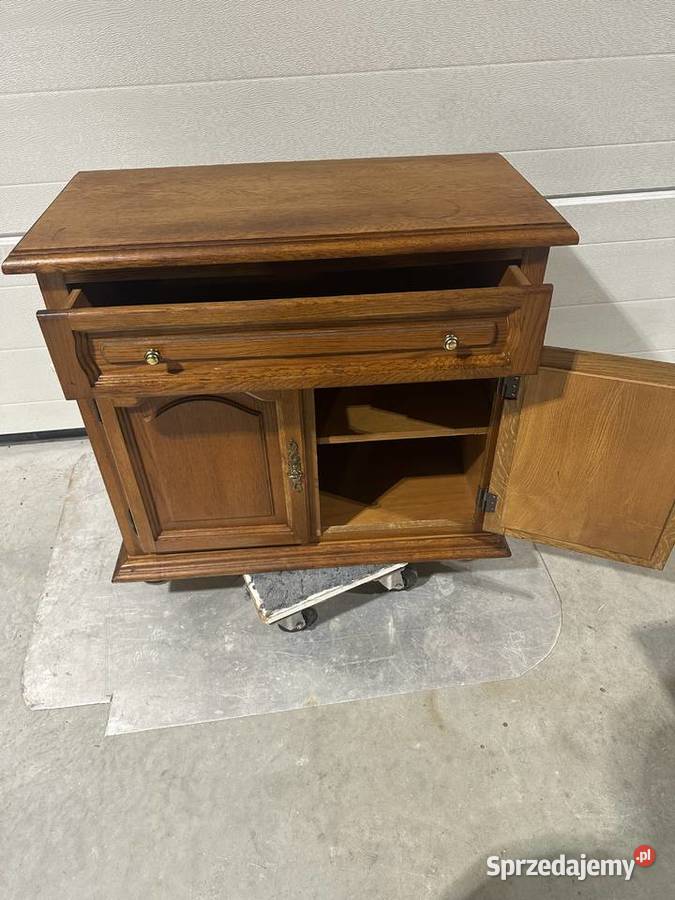 Dębowa rustykalna komoda 90 Sławoszewek