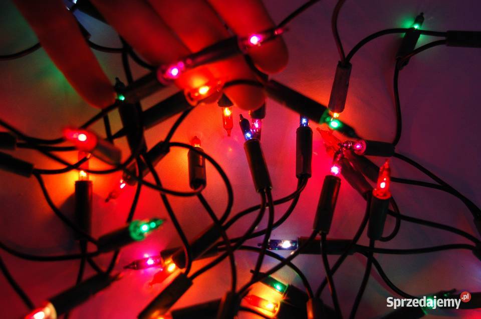 Lampki choinkowe tradycyjne wewnętrzne 50 diod Lublin