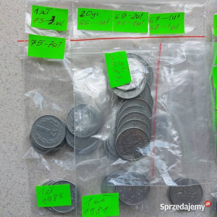 Monety PRL Zagraniczne także Numizmatyka