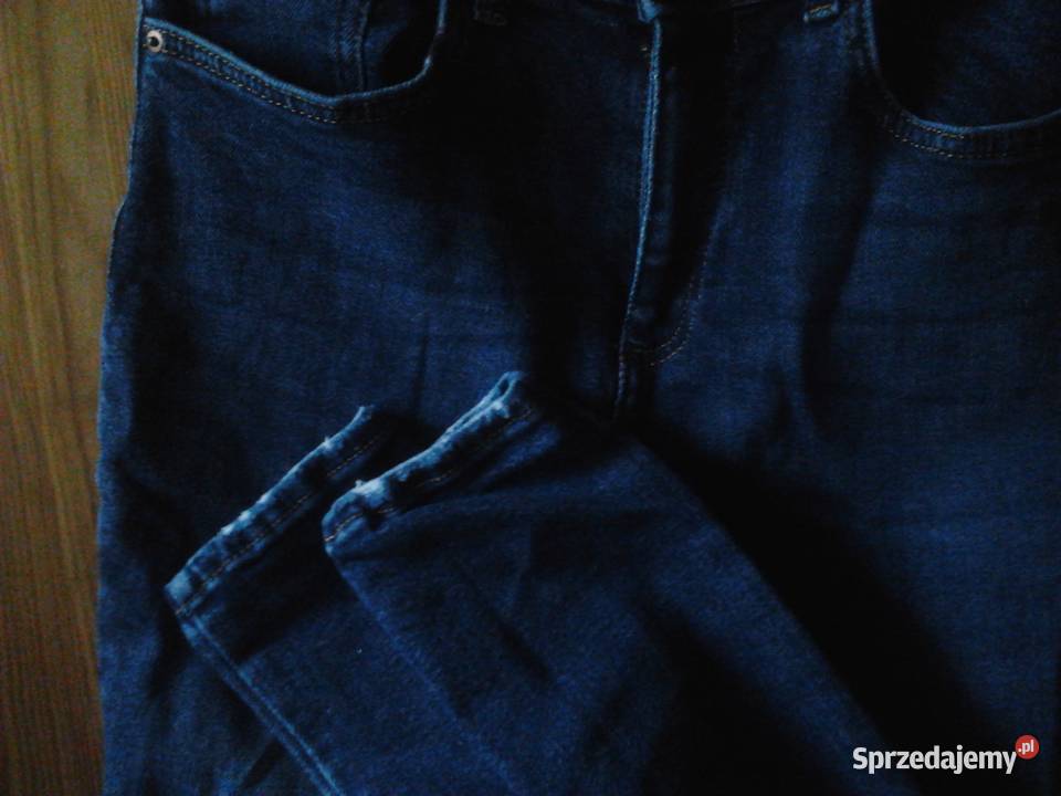 Jeansy Look nowe kolor granat ciemny niebieski Kraków