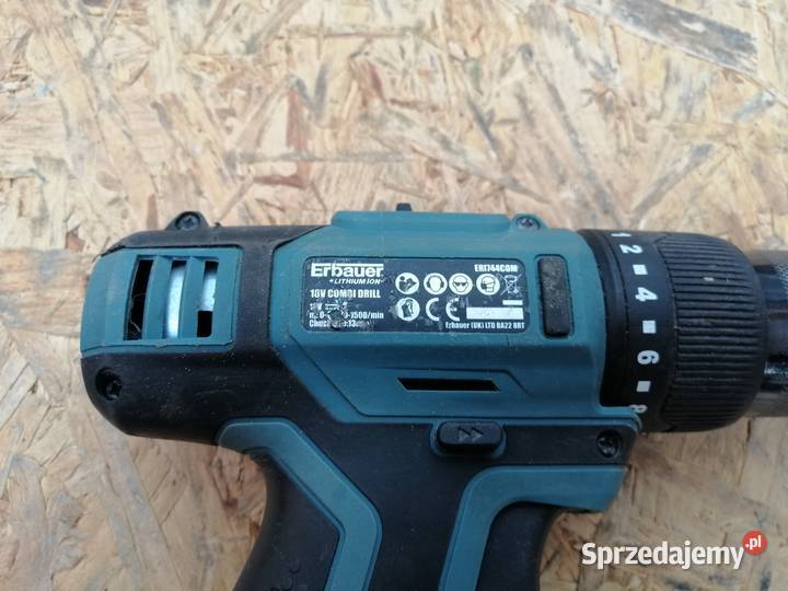 ZESTAW WKRĘTARKA ZAKRĘTARKA ERBAUER 18V 2x2Ah