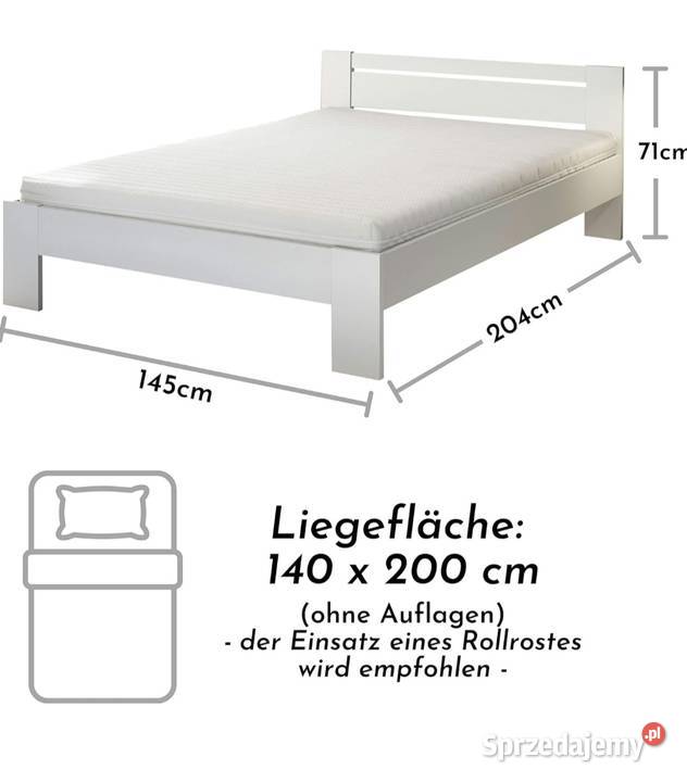 Łóżko Cannes 140x200 sprzedam