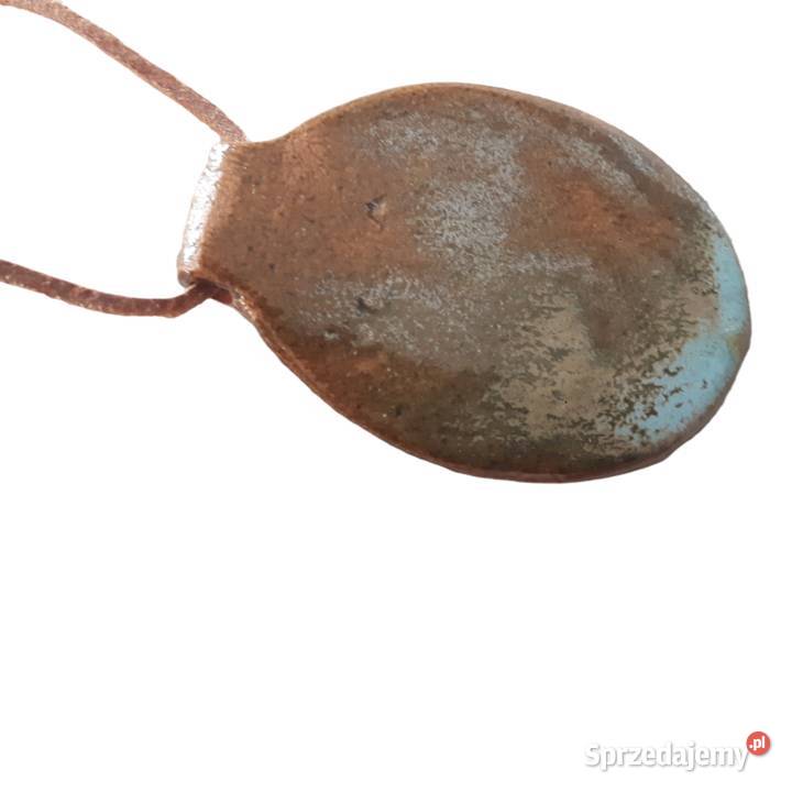 Naszyjnik ceramiczny ręcznie wykonany